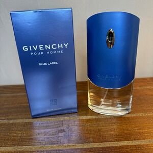 Givenchy Pour Homme‎ Blue Label Eau de Toilette for Men 3.3 oz 100 ml with Box